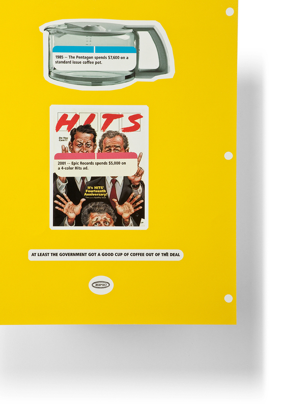 EPIC “LAMPOON” AD FOR HITS MAGAZINE
    